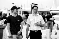 People at Avalon Airshow