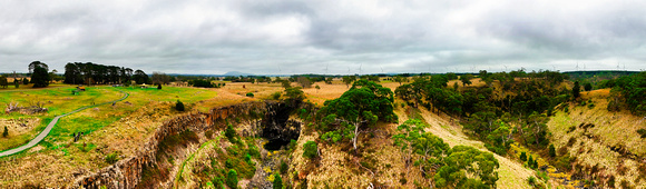 Lal Lal Falls Panorama, Ballarat