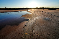 Lake Tyrell Sunset Saltworks