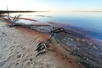 Lake Tyrell Sunset Saltworks