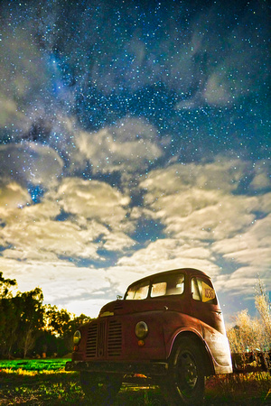 Night sky at Huntly, Bendigo