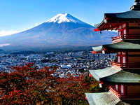 Kawaguchiko, Mount Fuji, Japan